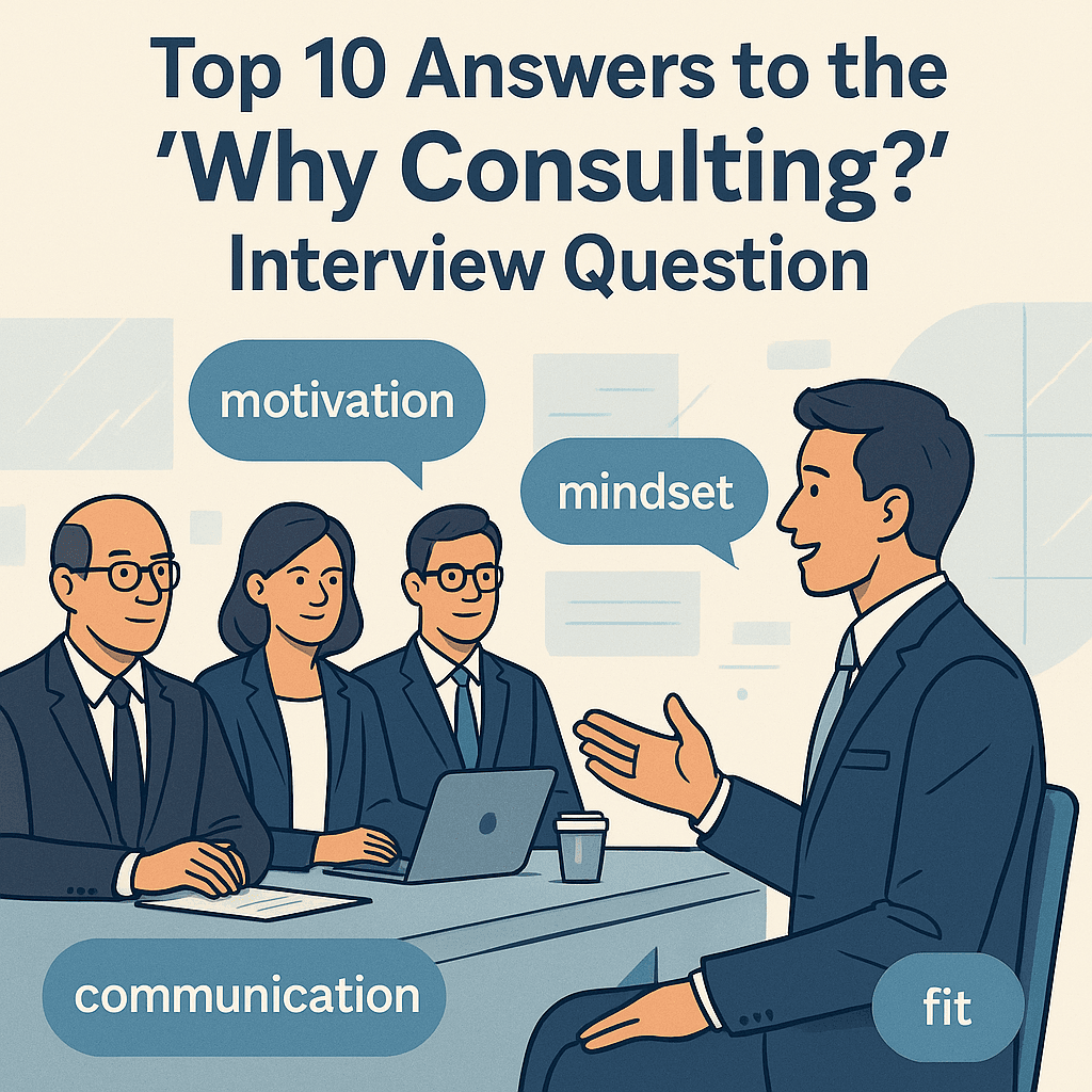 Top 10 Answers to the 'Why Consulting?' Interview Question